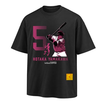 【受注生産】2026CS優勝記念　選手グラフィックオーバーサイズTシャツ　山川穂高（受注期間 2026年11月2日13:00まで）