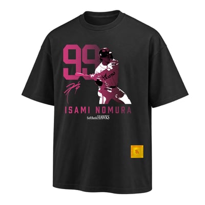 【受注生産】2026CS優勝記念　選手グラフィックオーバーサイズTシャツ　野村勇（受注期間 2026年11月2日13:00まで）
