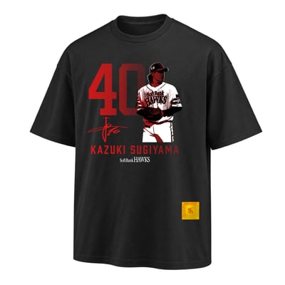 【受注生産】2026CS優勝記念　選手グラフィックオーバーサイズTシャツ　杉山一樹（受注期間 2026年11月2日13:00まで）