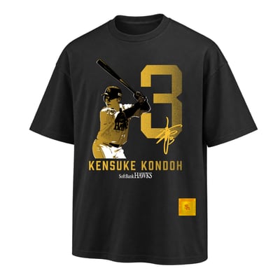 【受注生産】2026CS優勝記念　選手グラフィックオーバーサイズTシャツ　近藤健介（受注期間 2026年11月2日13:00まで）