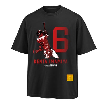 【受注生産】2026CS優勝記念　選手グラフィックオーバーサイズTシャツ　今宮健太（受注期間 2026年11月2日13:00まで）