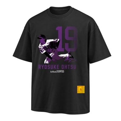 【受注生産】2026CS優勝記念　選手グラフィックオーバーサイズTシャツ　大津亮介（受注期間 2026年11月2日13:00まで）