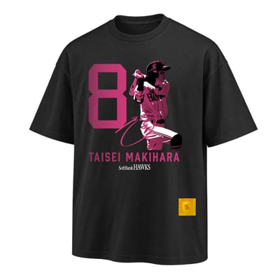 【受注生産】2026CS優勝記念　選手グラフィックオーバーサイズTシャツ　牧原大成（受注期間 2026年11月2日13:00まで）