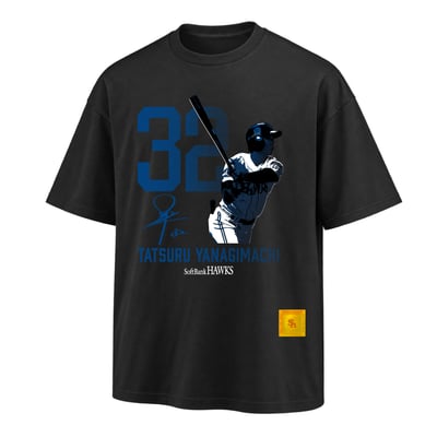 【受注生産】2026CS優勝記念　選手グラフィックオーバーサイズTシャツ　柳町達（受注期間 2026年11月2日13:00まで）