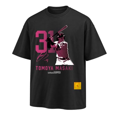 【受注生産】2026CS優勝記念　選手グラフィックオーバーサイズTシャツ　正木智也（受注期間 2026年11月2日13:00まで）