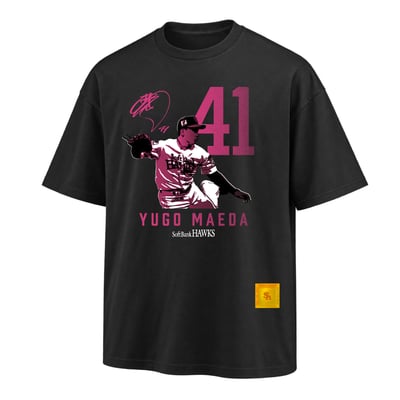 【受注生産】2026CS優勝記念　選手グラフィックオーバーサイズTシャツ　前田悠伍（受注期間 2026年11月2日13:00まで）