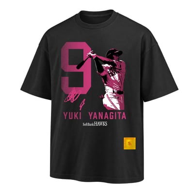 【受注生産】2026CS優勝記念　選手グラフィックオーバーサイズTシャツ　柳田悠岐（受注期間 2026年11月2日13:00まで）