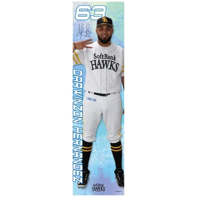 【受注生産】26全選手から選べる全身タペストリー　D.ヘルナンデス（受注期間 2026年9月28日13:00まで）