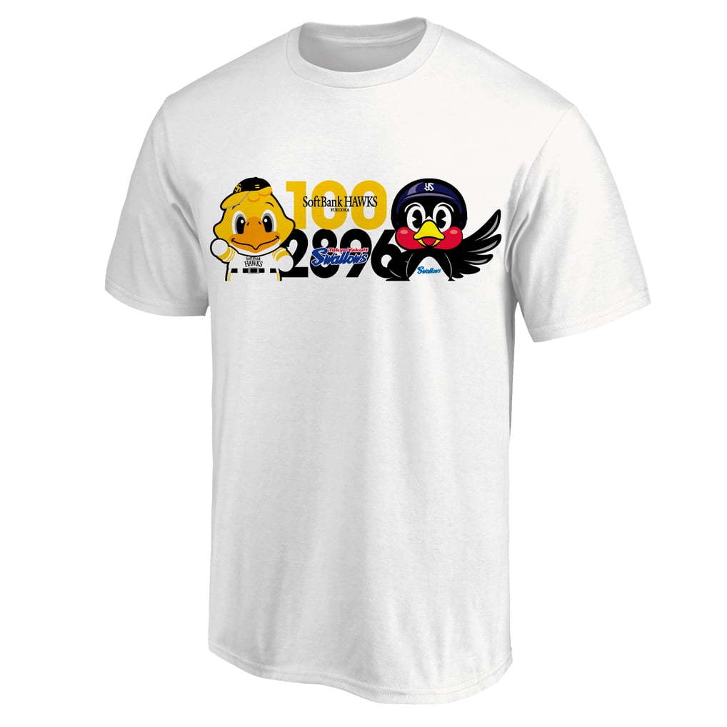 26交流戦 ヤクルトスワローズコラボ 背番号 Tシャツ（ハリー＆つば 