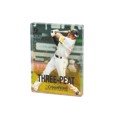 ２６リーグ優勝記念　グリッターアクリルブロック（９柳田悠岐） ※お届け予定時期ご確認の上ご購入をお願いします