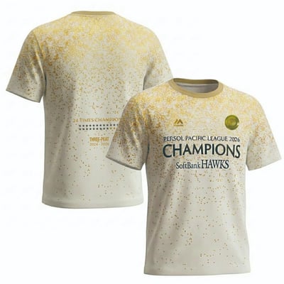2026リーグ優勝記念　選手着用モデルTシャツ　背番号なし ※お届け予定時期ご確認の上ご購入をお願いします
