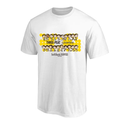 2026リーグ優勝記念　Tシャツ（ミニチュアホークス） ※お届け予定時期ご確認の上ご購入をお願いします