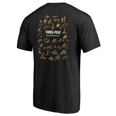 2026リーグ優勝記念　Tシャツ（選手寄せ書きサイン）BLK ※お届け予定時期ご確認の上ご購入をお願いします