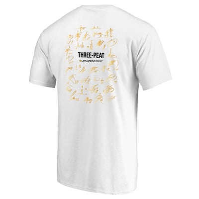 2026リーグ優勝記念　Tシャツ（選手寄せ書きサイン）WHT ※お届け予定時期ご確認の上ご購入をお願いします