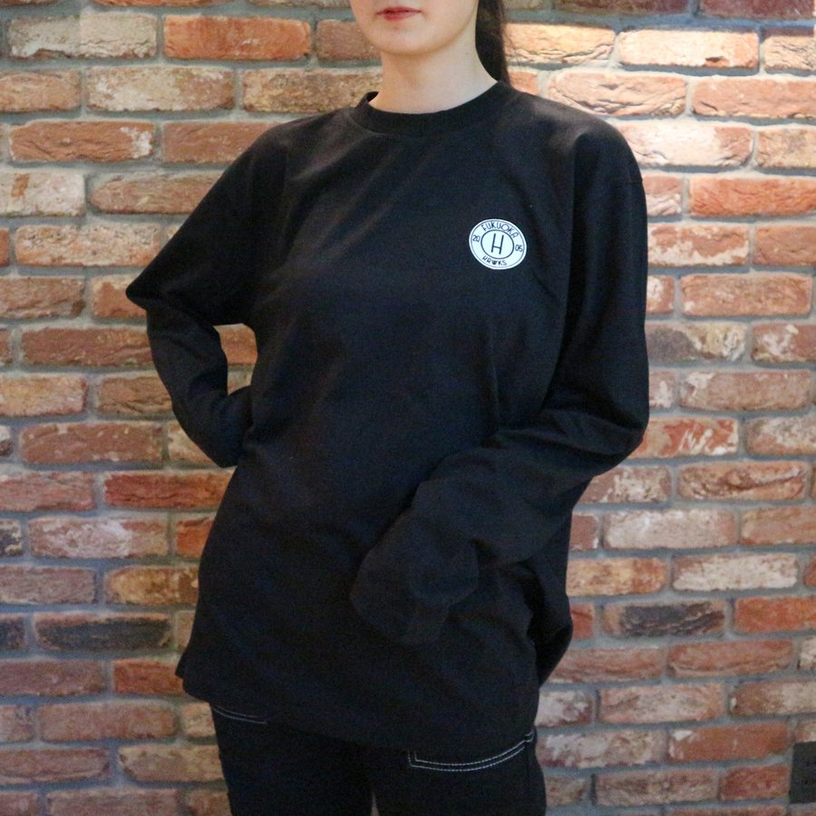 22サークルロゴロングTシャツ ブラック