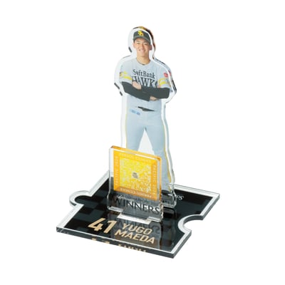 【受注生産】２６ＣＳ優勝記念　アクリルスタンド（４１前田悠伍）（受注期間 2026年11月2日13:00まで）