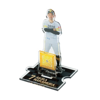【受注生産】２６ＣＳ優勝記念　アクリルスタンド（７中村晃）（受注期間 2026年11月2日13:00まで）