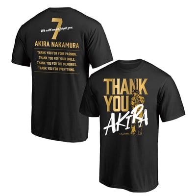 【受注生産】中村晃選手引退記念（THANK YOU AKIRA）Tシャツ（受注期間 2026年10月26日13:00まで）