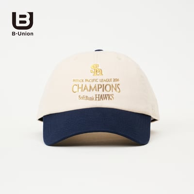 Hawks リーグチャンピオン 2026 B-Union Flagship Two Tone Ivory x Navy ※お届け予定時期ご確認の上ご購入をお願いします