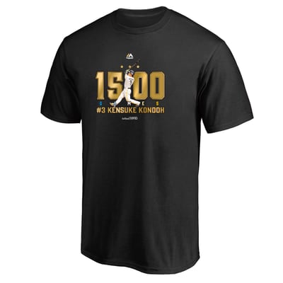 【受注生産】近藤健介1500試合出場記念Tシャツ　メインビジュアル（受注期間 2026年10月26日13:00まで）