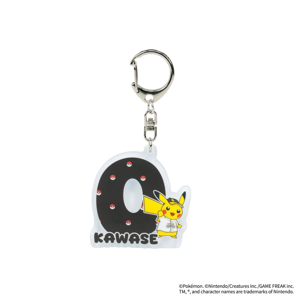 ポケモン2026 ホークス アクリルキーホルダー（0川瀬晃） ※お届け 