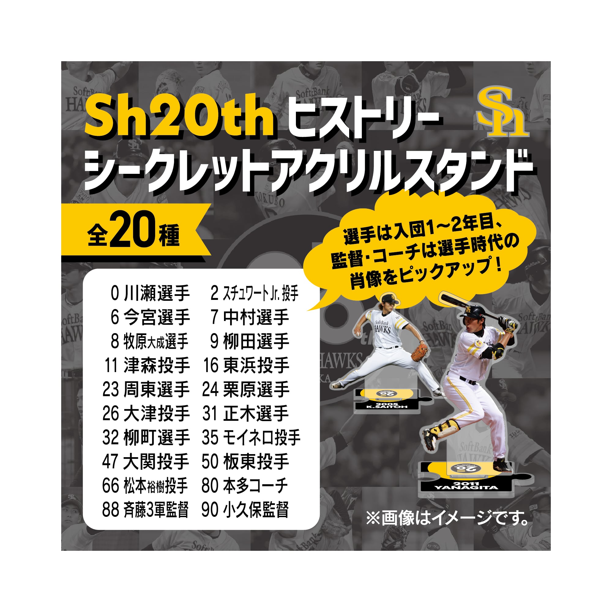 シークレット】Sh20th ヒストリー アクリルスタンド