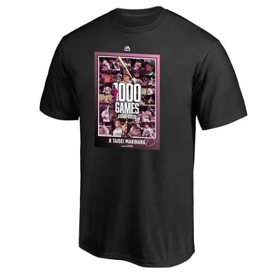 【受注生産】牧原大成1000試合出場記念Tシャツ　メインビジュアル（受注期間 2026年9月28日13:00まで）