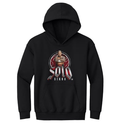 Solo Sikoa 500 Level Youth Tribal Hoodie - Black