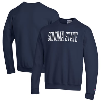 Sonoma State Seawolves Champion Powerblend Sweatshirt - Navy