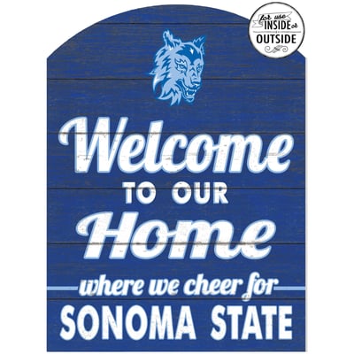 Sonoma State Seawolves 16'' x 22'' Indoor/Outdoor Marquee Sign