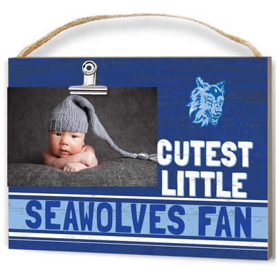 Sonoma State Seawolves 8'' x 10'' Cutest Little Team Logo Clip Photo Frame