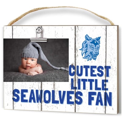 Sonoma State Seawolves 8'' x 10'' Cutest Little Weathered Logo Clip Photo Frame
