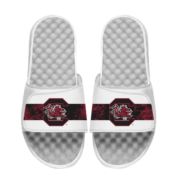 South Carolina Gamecocks Men\'s Sandals Flip Flops Slides Size M Back White b682ff53-07d5-413f-9ca4-  main image 3