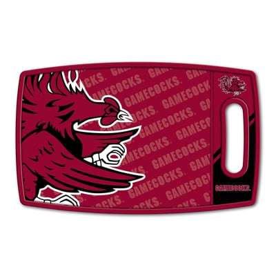 South Carolina Gamecocks Fanpoint Logo Series Cutting Board