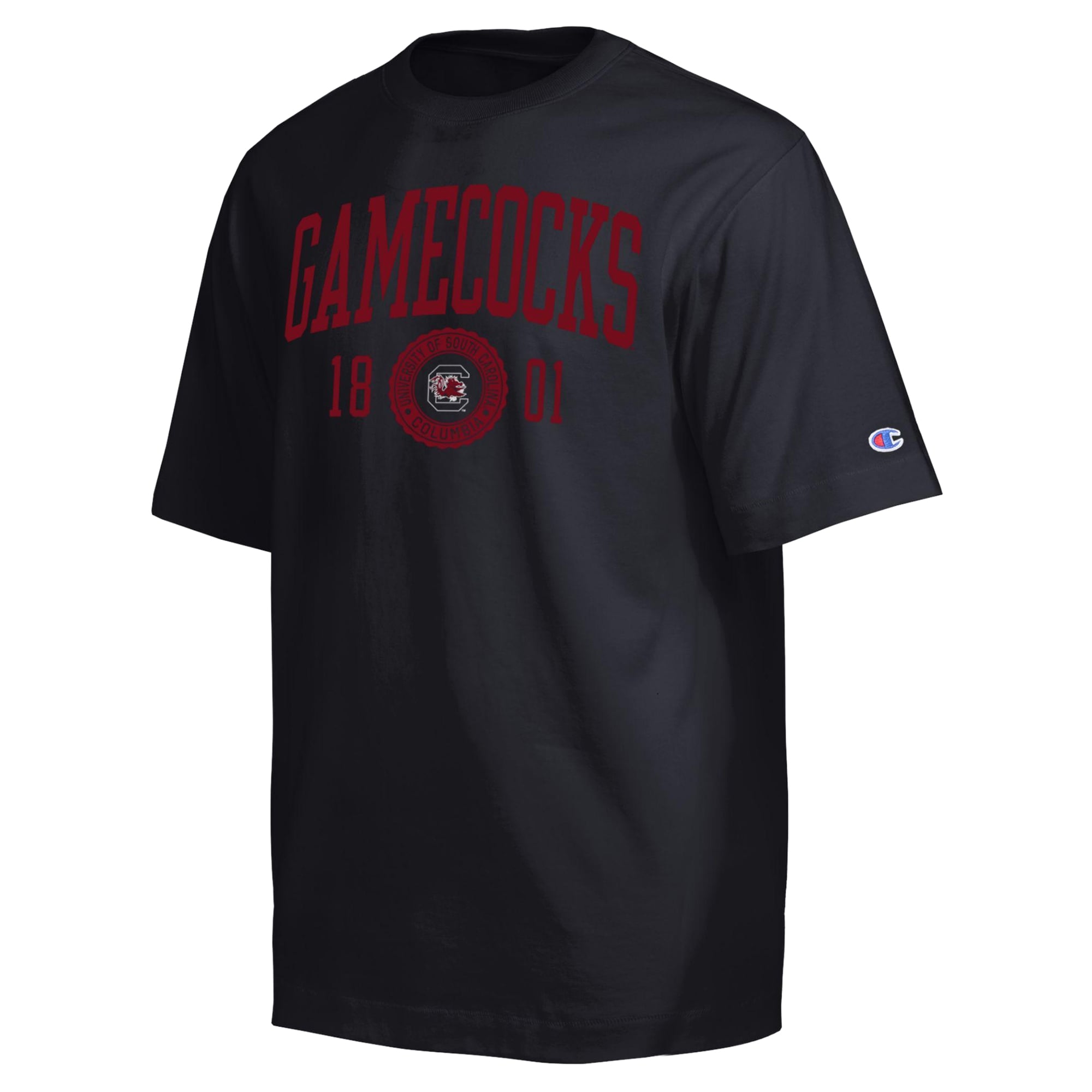 Men's Champion Black South Carolina Gamecocks Established Tradition Heavyweight T-Shirt