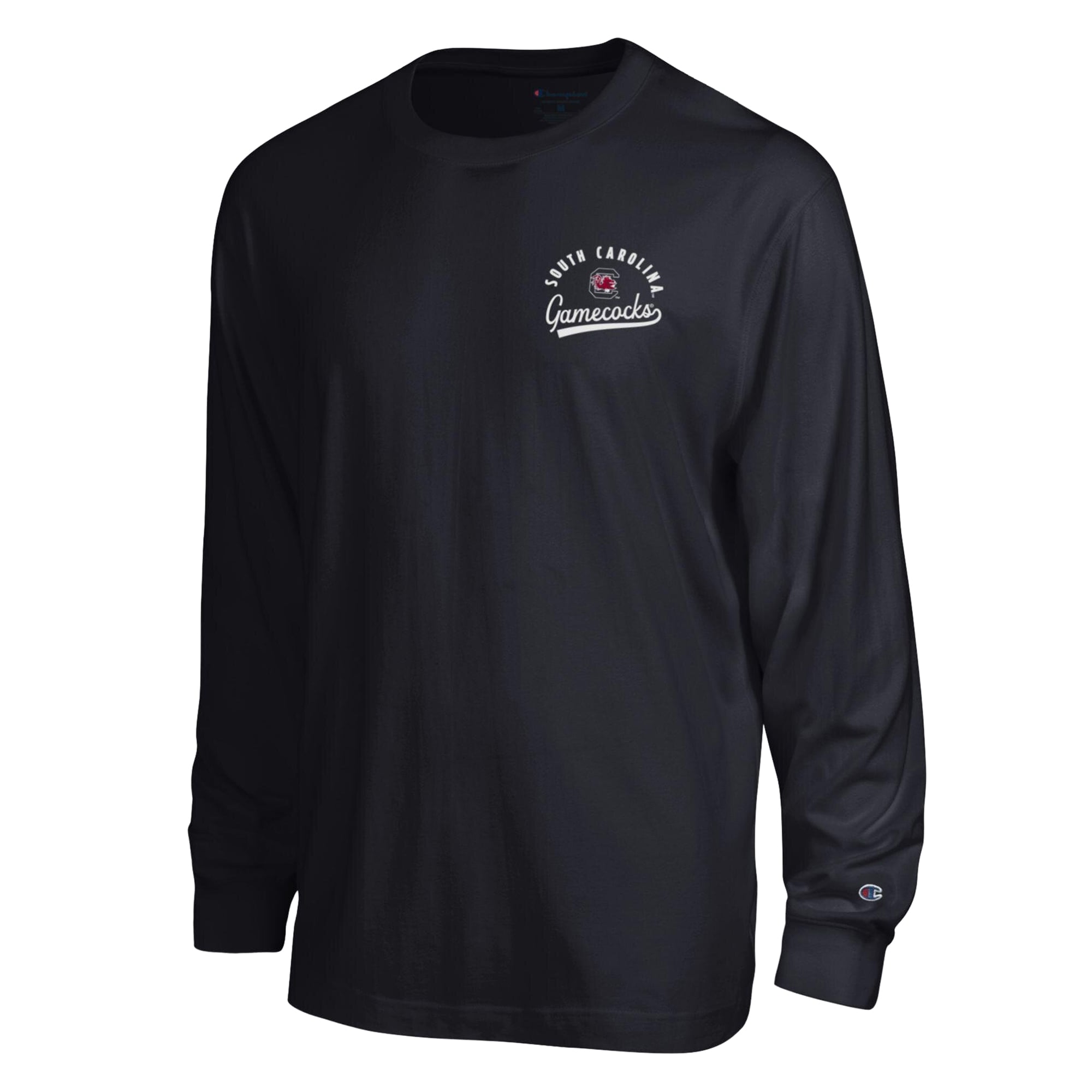 T-shirt à manches longues plastifié All-Star noir champion des Gamecocks de Caroline du Sud pour hommes
