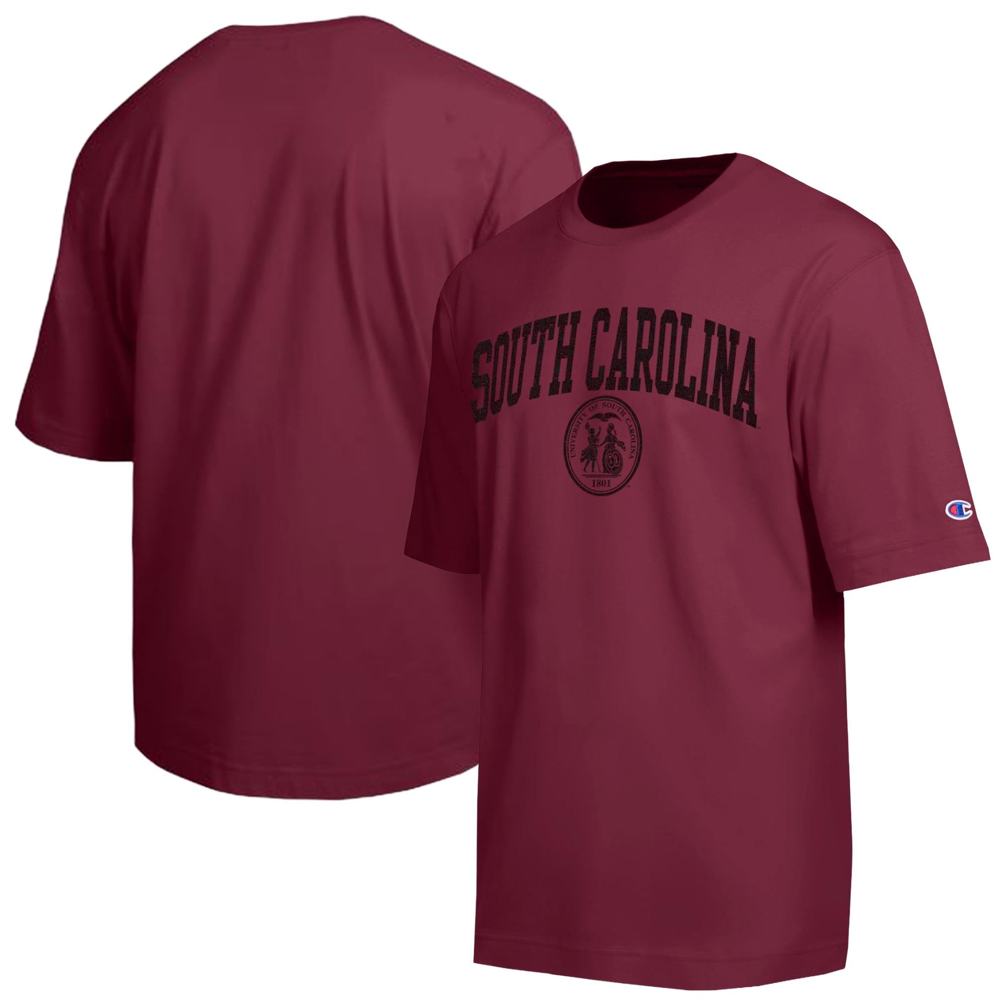 Men's Champion Garnet South Carolina Gamecocks Scholar All-Star T-Shirt