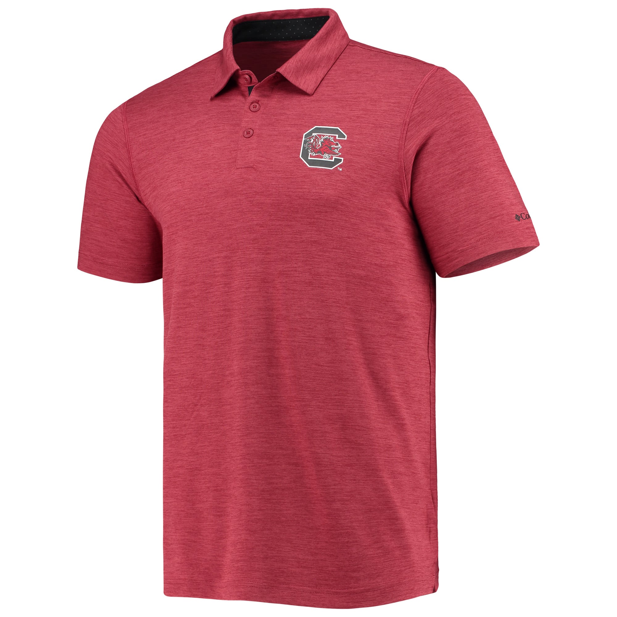 Men's Columbia  Garnet South Carolina Gamecocks Trail Omni-Shade Polo