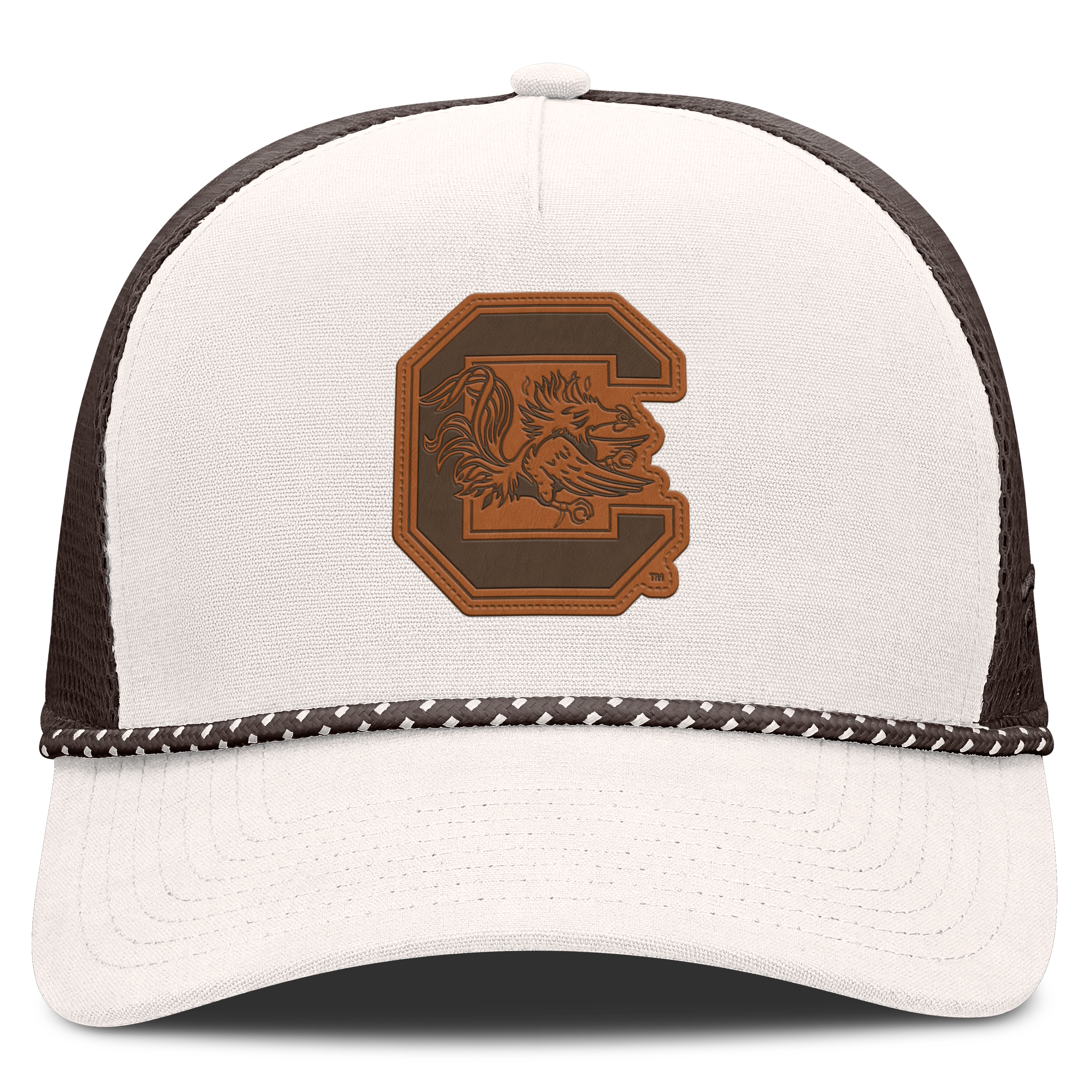 Casquette ajustable Fanatics Natural South Carolina Gamecocks Bronco Trucker pour homme