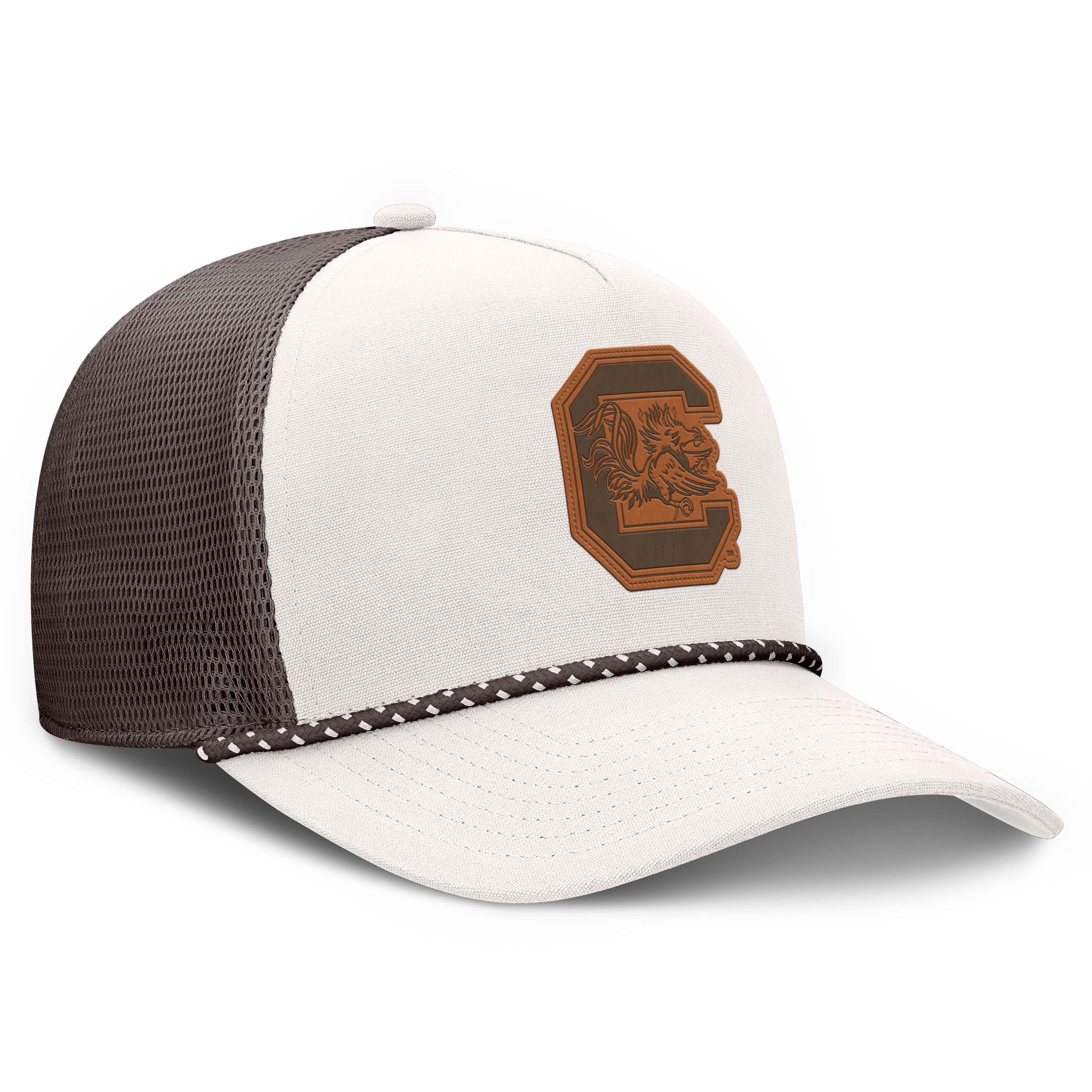 Casquette ajustable Fanatics Natural South Carolina Gamecocks Bronco Trucker pour homme