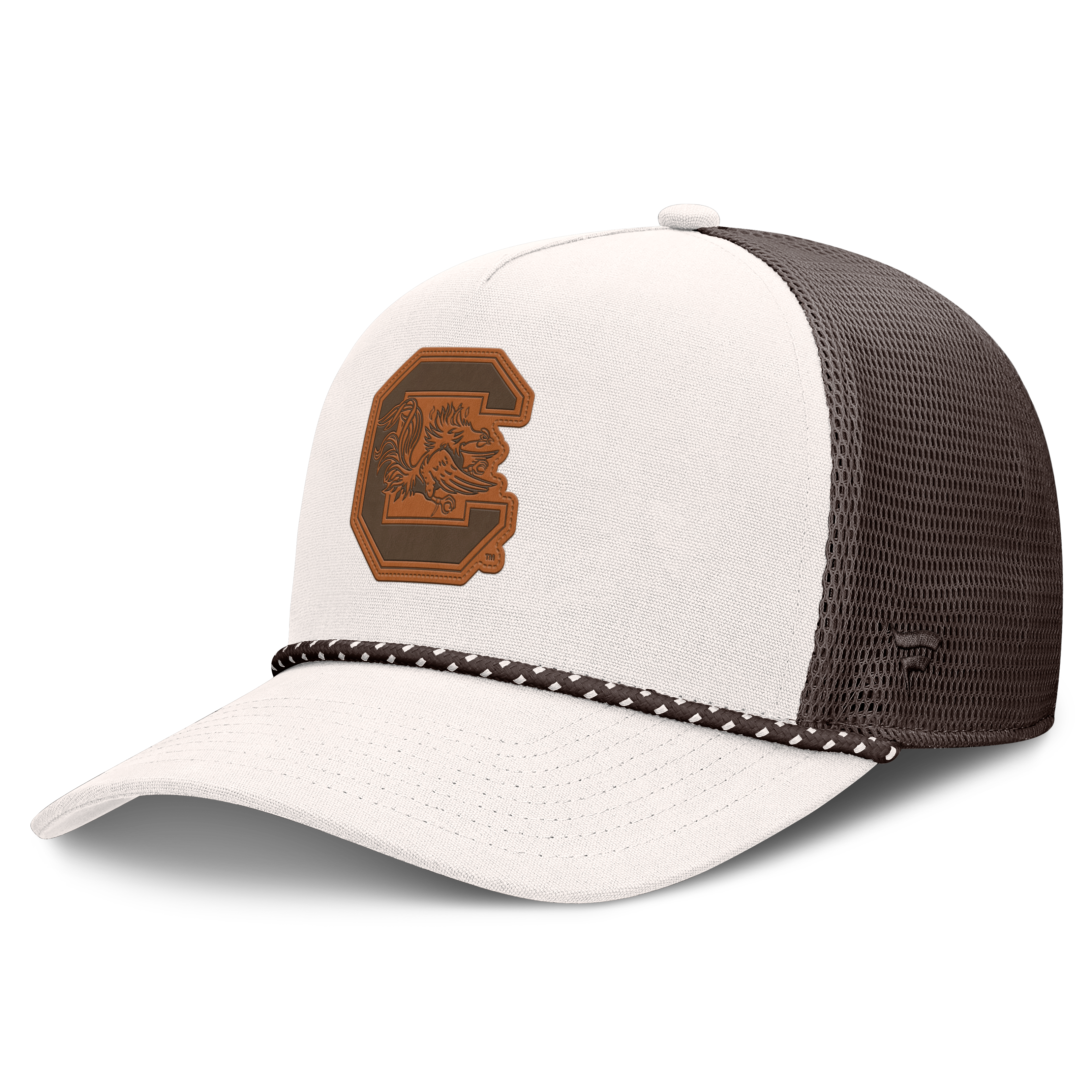 Casquette ajustable Fanatics Natural South Carolina Gamecocks Bronco Trucker pour homme