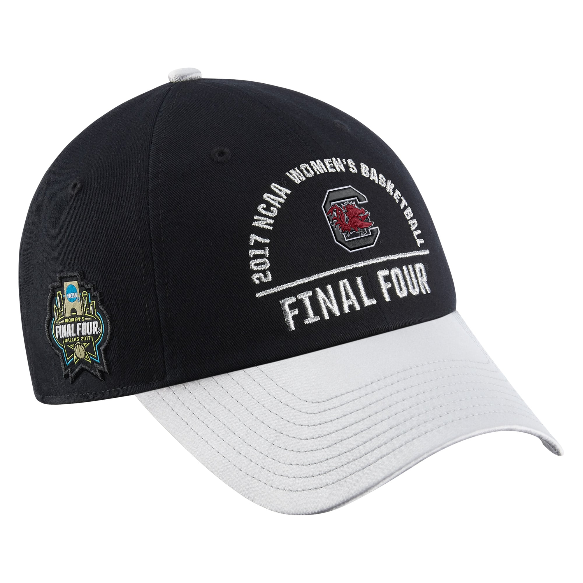 2015 NCAA Women’s Basketball Regional Champions USC Gamecocks Nike SnapBack Hat Unisex Under Armour Charcoal South Carolina Gamecocks 2024  main image 3