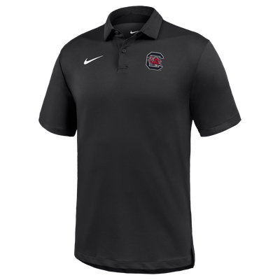 South Carolina Gamecocks Nike 2026 Sideline Coaches Dri-FIT Tour Polo - Black