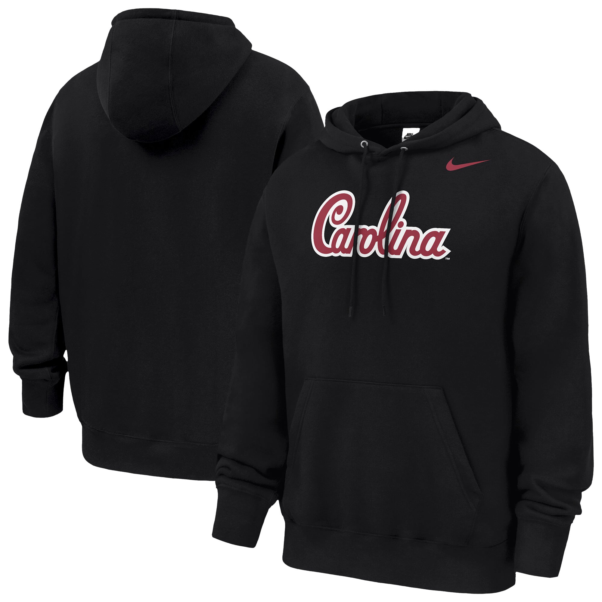 Men's Nike Garnet South Carolina Gamecocks Club Fleece Hoodie