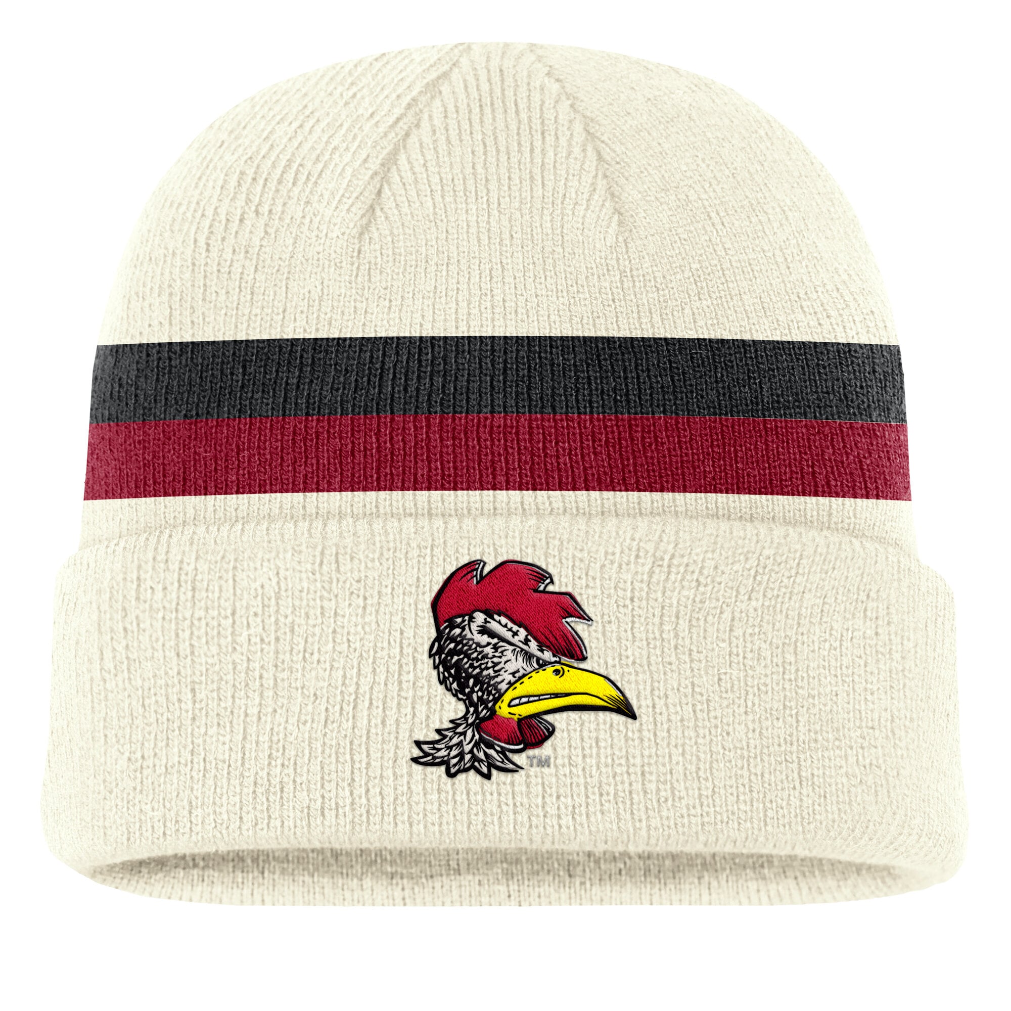 Bonnet à revers Nike crème pour homme, modèle South Carolina Gamecocks Legacy.