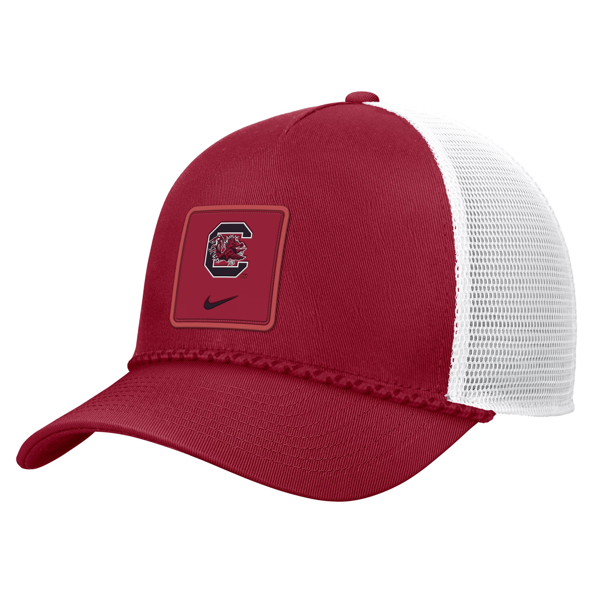 Men's Nike Garnet South Carolina Gamecocks 2026 On-Field Rope Adjustable Trucker Hat