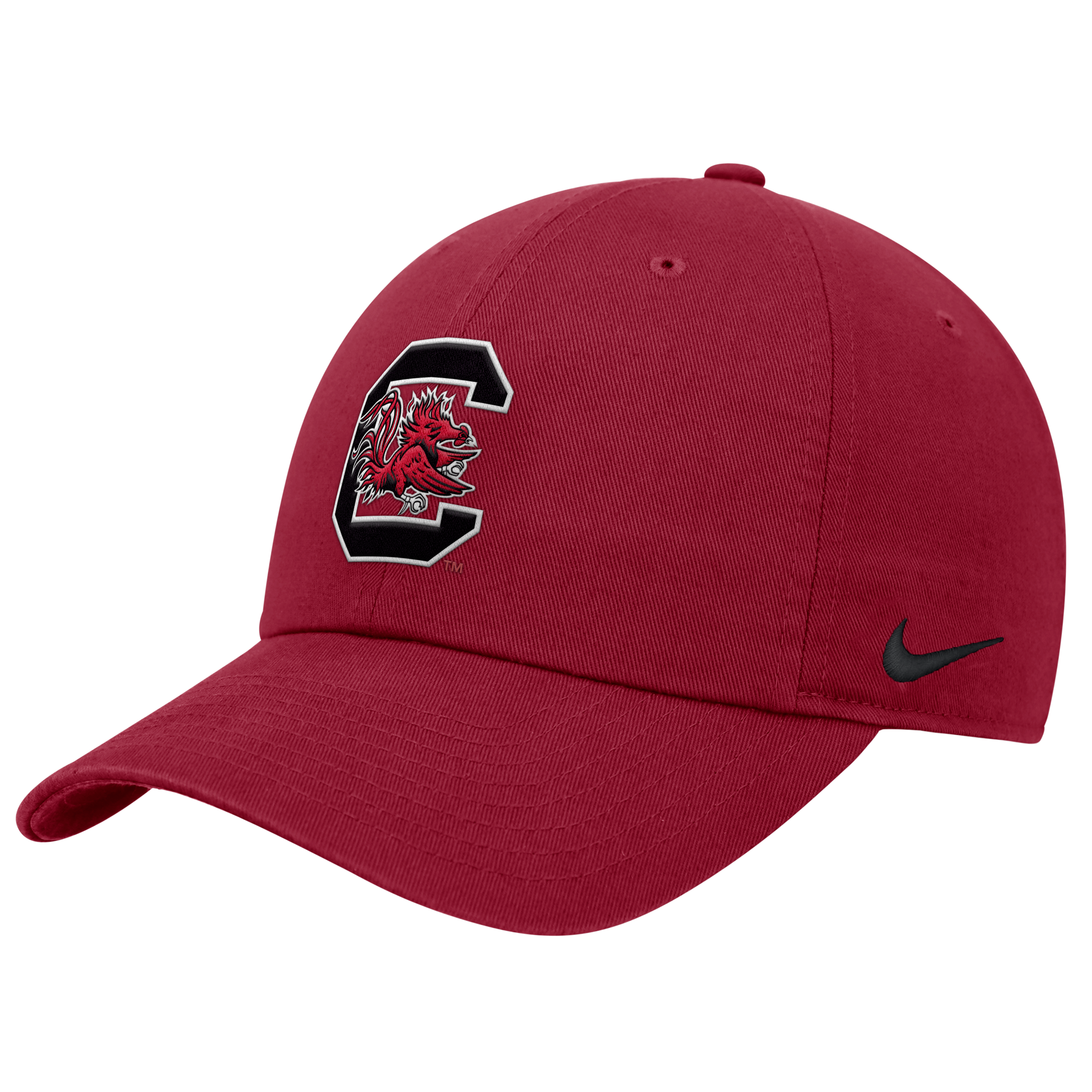 Men's Nike Garnet South Carolina Gamecocks 2026 Sideline Club Adjustable Hat