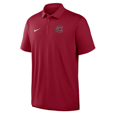 South Carolina Gamecocks Nike 2026 Sideline Dri-FIT Tour Polo - Garnet