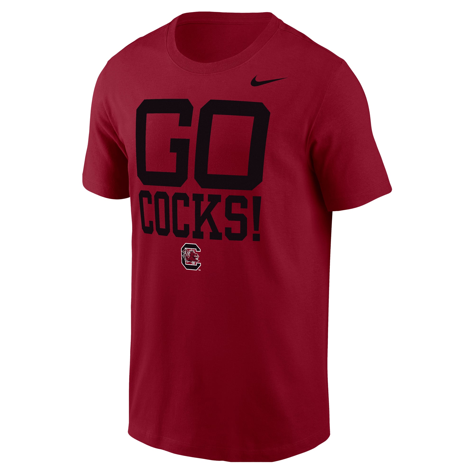 Men's Nike Garnet South Carolina Gamecocks Go Cocks T-Shirt
