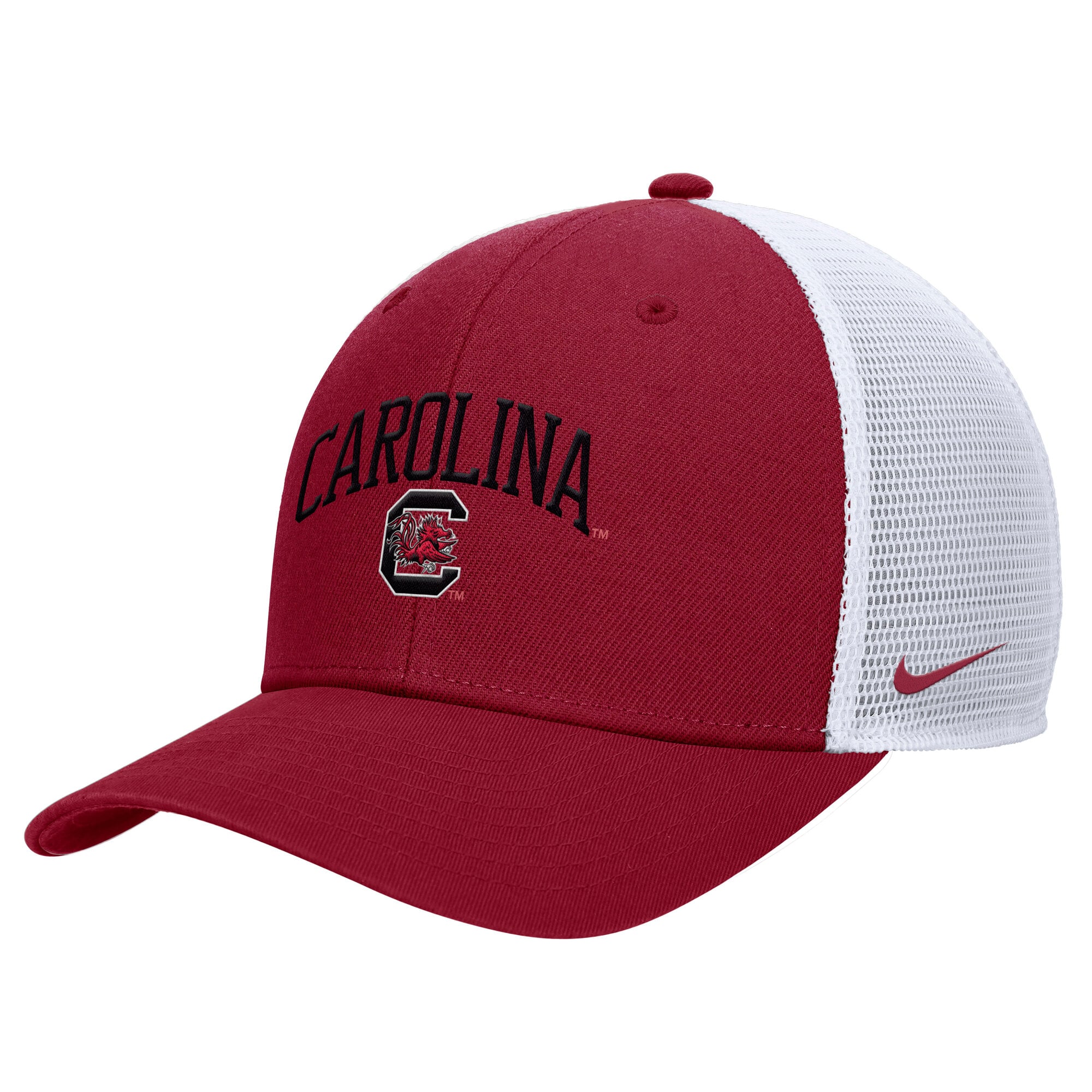 Men's Nike Garnet South Carolina Gamecocks Rise Trucker Dri-FIT Adjustable Hat